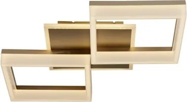 Searchlight 83510GO - dimmelhető LED mennyezeti lámpatest FENCE LED/25W/230V