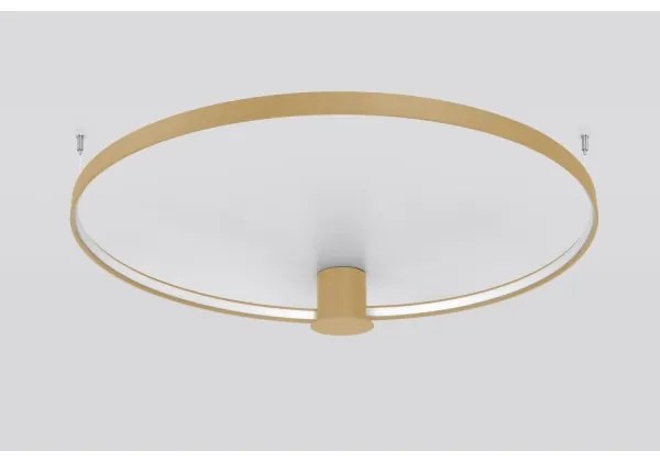 Thoro TH.222 - LED mennyezeti lámpatest RIO LED/21W/230V CRI98 3000K átm. 55 cm arany