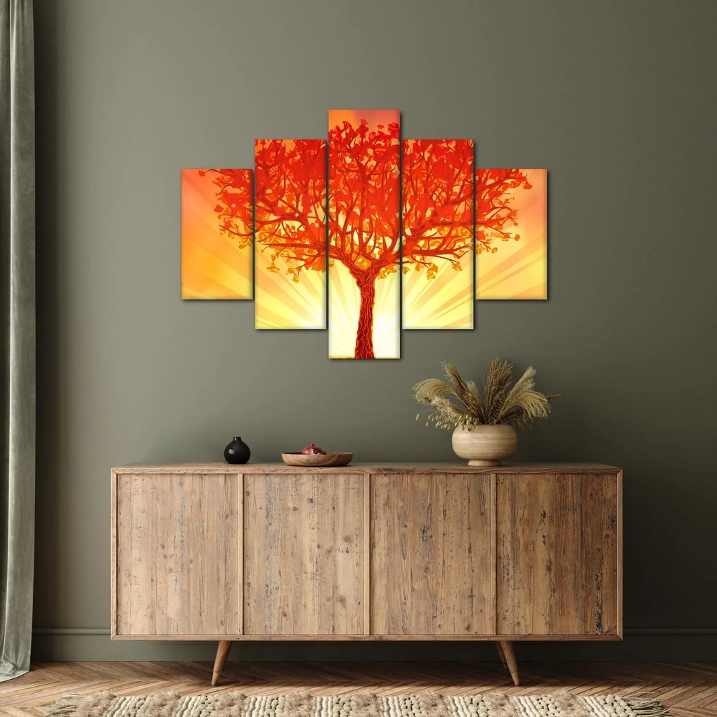 Kép - Fa a nap ragyogásában (150x105 cm)