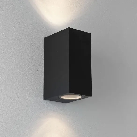 ASTRO LIGHTING 1310004 CHIOS Modern Kültéri Fali Lámpa Fekete GU10 IP44