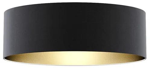 RENDL R11462 RON lámpabúra, univerzális lámpaernyő Polycotton fekete/arany fólia