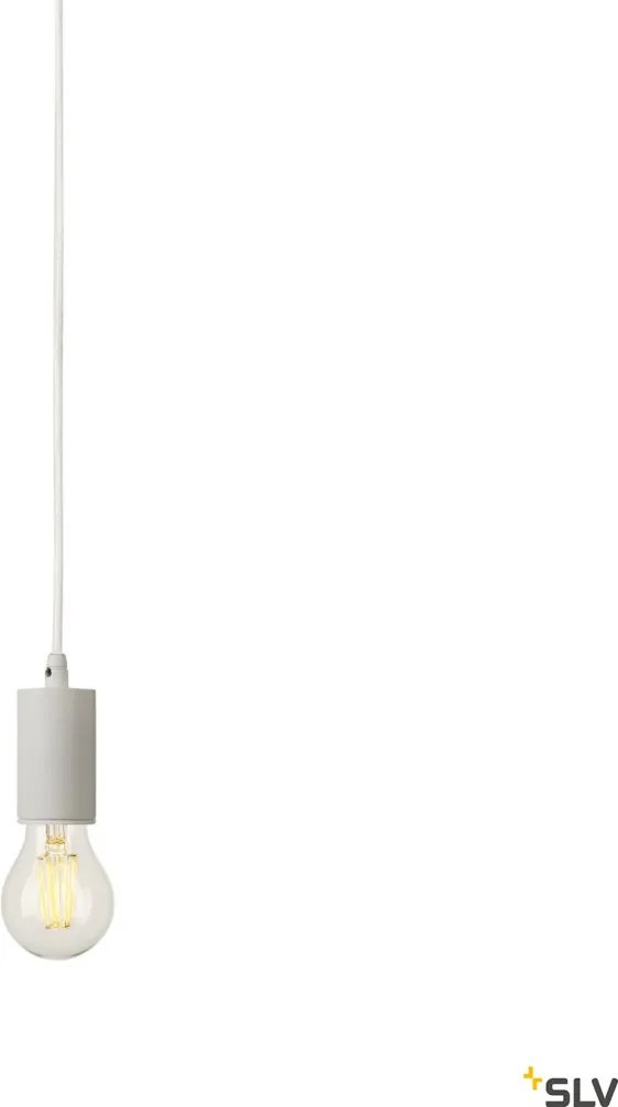 SLV 132691 FITU Hengeres Függesztett Lámpa Fehér E27 IP20