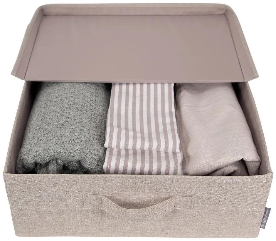 Underbed bézs tárolódoboz - Bigso Box of Sweden