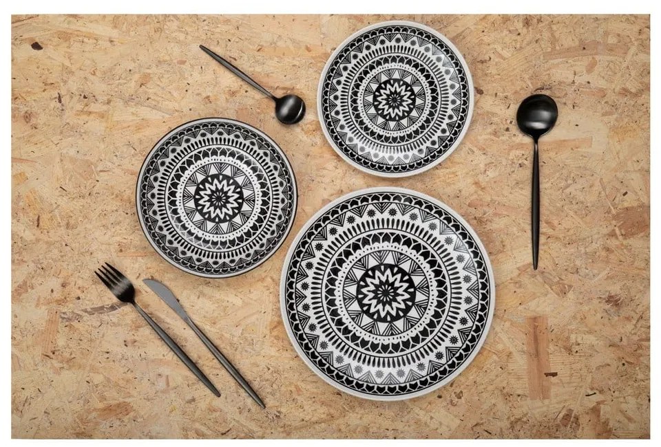 Agyagkerámia étkészlet 12 db-os Maya – Premier Housewares