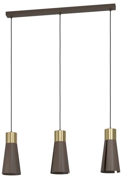 Eglo 98839 - LED Csillár zsinóron LOSALOMAS 3xGU10/4,5W/230V