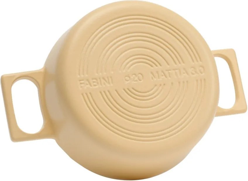 Indukciós tűzhelyhez alkalmas öntöttvas lábas fedővel 2 l Mattia 3.0 – FABINI