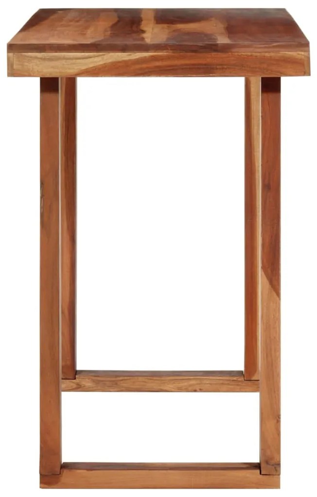 Tömör akácfa étkezőasztal 110 x 50 x 76 cm