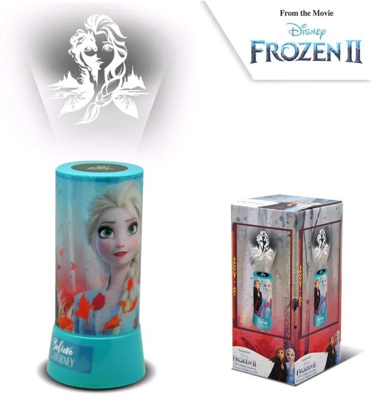 Disney Jégvarázs 2 az 1-ben kivetítő, lámpa, éjszakai fény