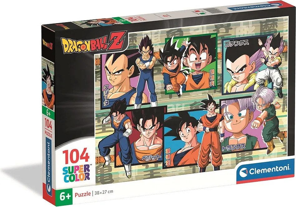 Dragon Ball Z Fighters 104 db-os puzzle Clementoni