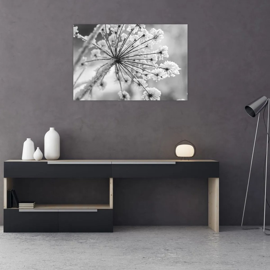 Kép - Virág télen (90x60 cm)