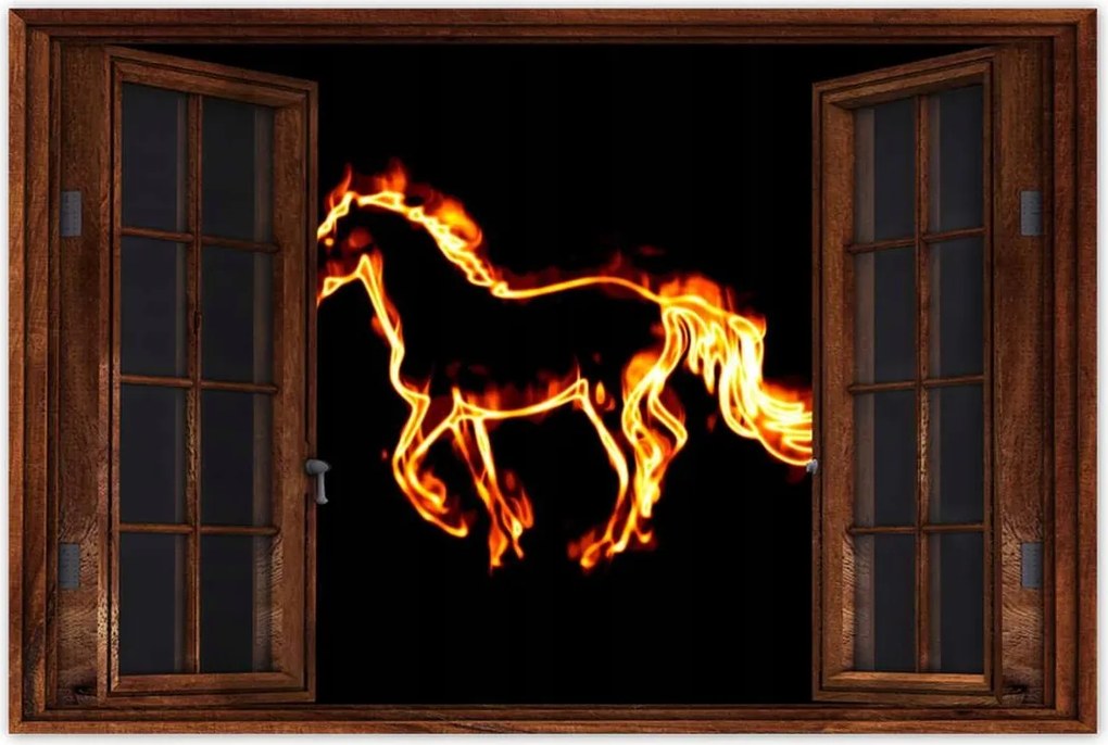 Poszterek 90x60 Tűz paripa