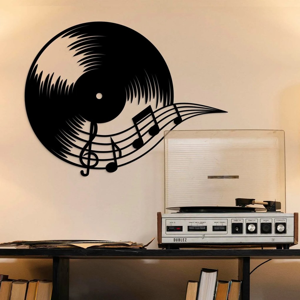 DUBLEZ | Fa falikép - Gramofon lemez
