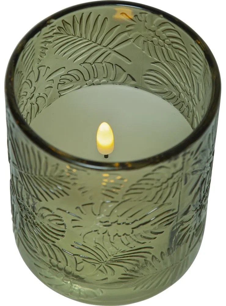 LED gyertya (magasság 12,5 cm) Flamme Leaf – Star Trading