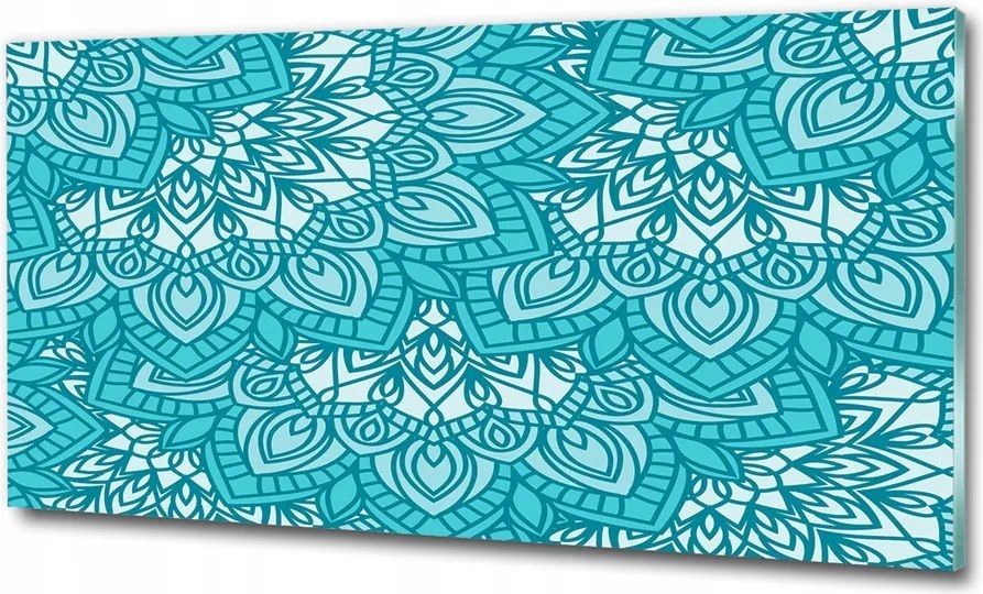 Fotó üvegkép Hawaii virágok 125x50