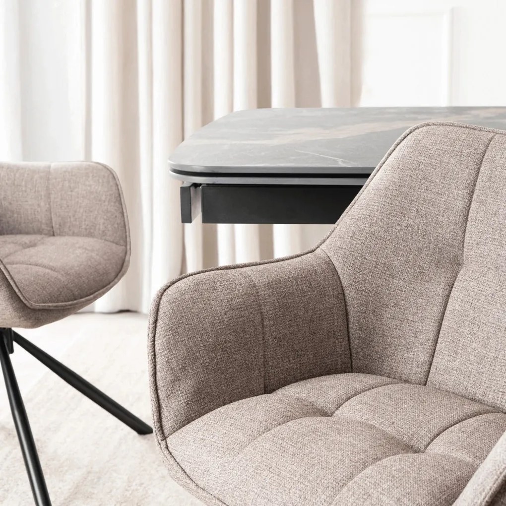 Cappuccino Színű Forgószék PEONY 2