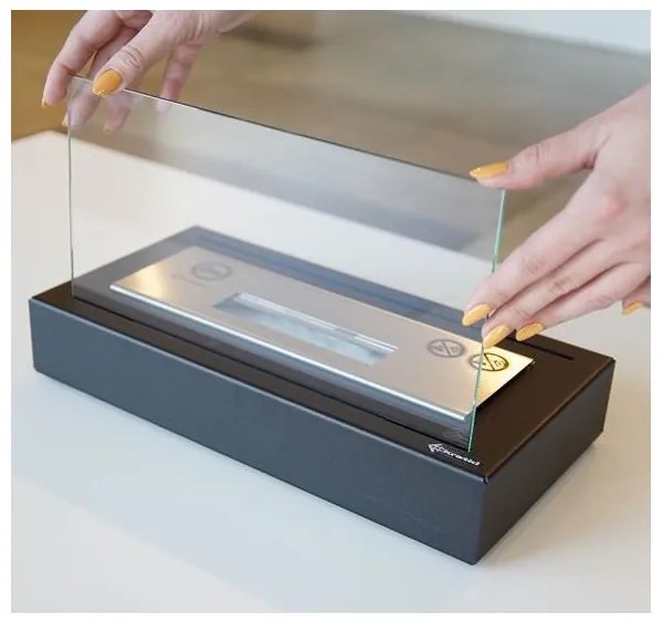 Kratki GALINA/TUV - BIO kandalló GALINA 21,8x35,4 cm 1kW fekete