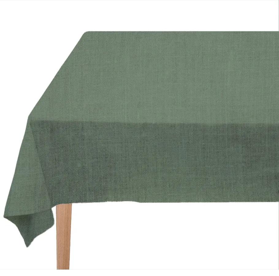 Light Green asztalterítő, 140 x 140 cm - Linen Couture