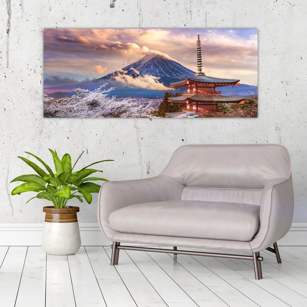 Kép - Fuji hegy (120x50 cm)