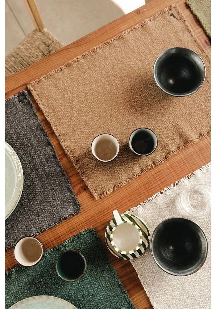 Pamut tányéralátét szett 2 db-os 38x50 cm Handloom – Lorena Canals