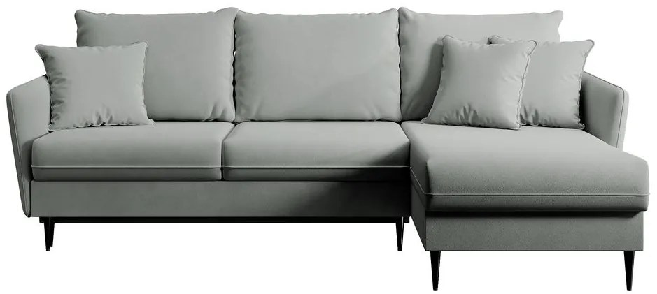 Sarokkanapé Vivaldio L (szürke + fekete) . Akció -15%. 1098874