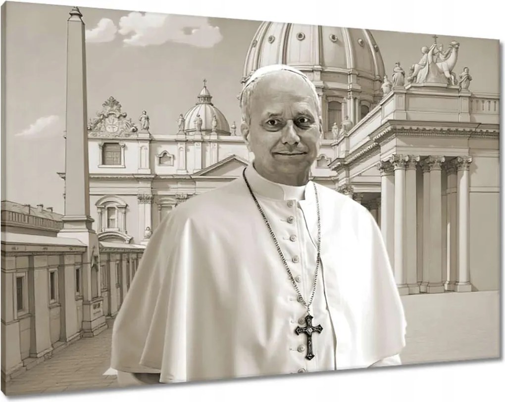 Festmények 100x70 XIV. Leó pápa