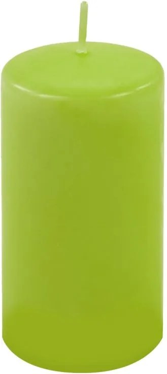 Gyertya készlet 11,5 cm Ø 6 cm 6 db világoszöld