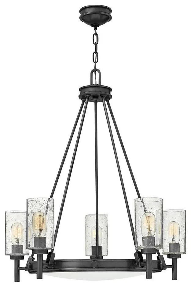 Hinkley HK-COLLIER5-BX - COLLIER láncos csillár 5xE27/40W/230V átm. 68,5 cm