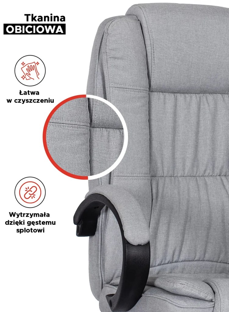 Irodai Forgószék Szürke Színben. CADI