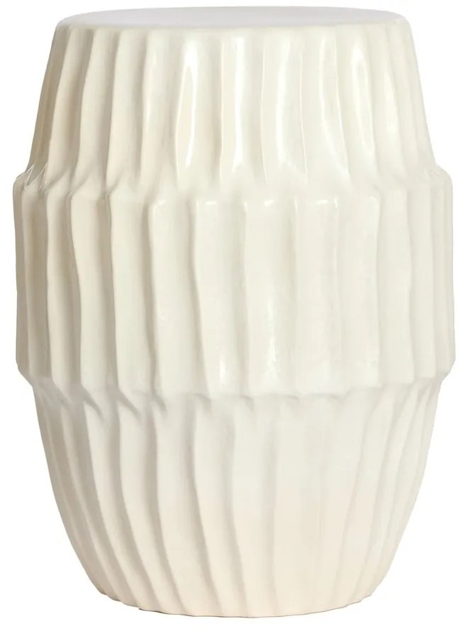 Kerámia kerek tárolóasztal ø 40 cm Isili – Light & Living