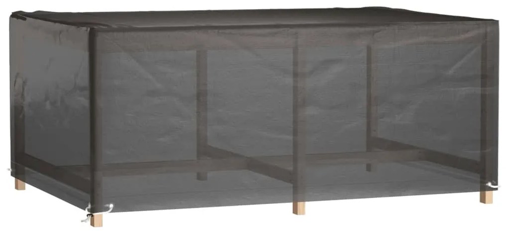 téglalap alakú kerti bútorhuzat 8 fűzőlyukkal 180 x 122 x 75 cm