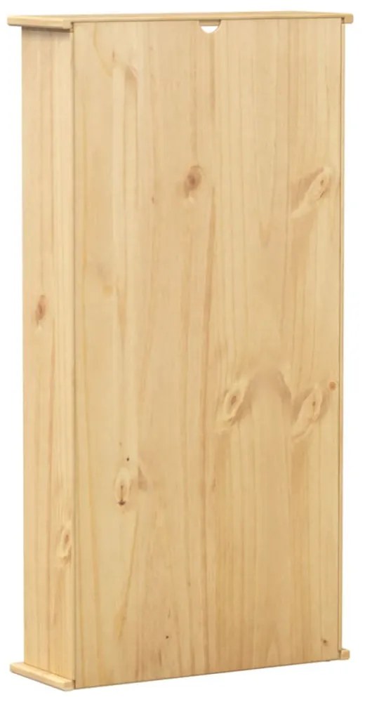 Corona tömör fenyőfa CD-szekrény 52 x 17,5 x 103 cm