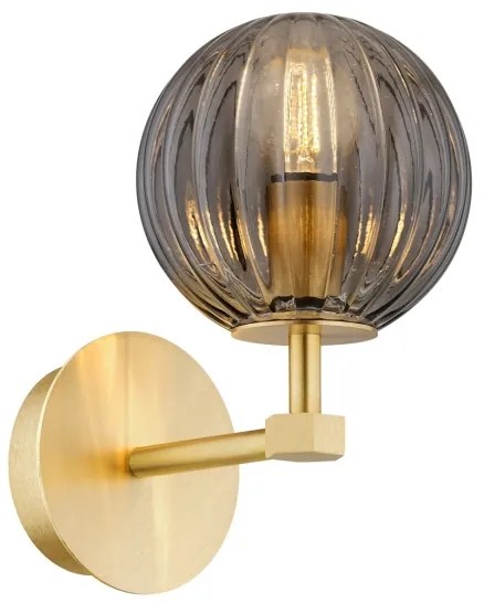 Argon 8508 - Fali lámpa PALOMA 1xE14/7W/230V arany/fekete