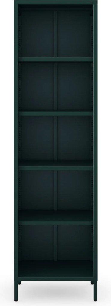 Állvány lapos nyitott könyvekhez lábakon üvegzöld, 500x1800x350 mm: MARIO Modern