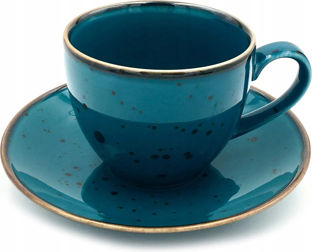 Csésze csészealjjal Alumínium Bogucice Laguna 300ml