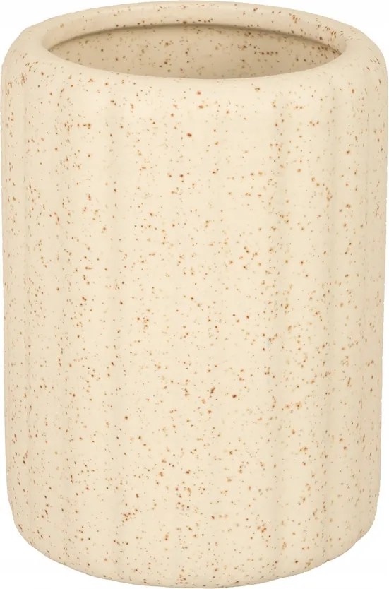 Fürdőszobai fogkefetartó bögre Kenya Krém Kerámia