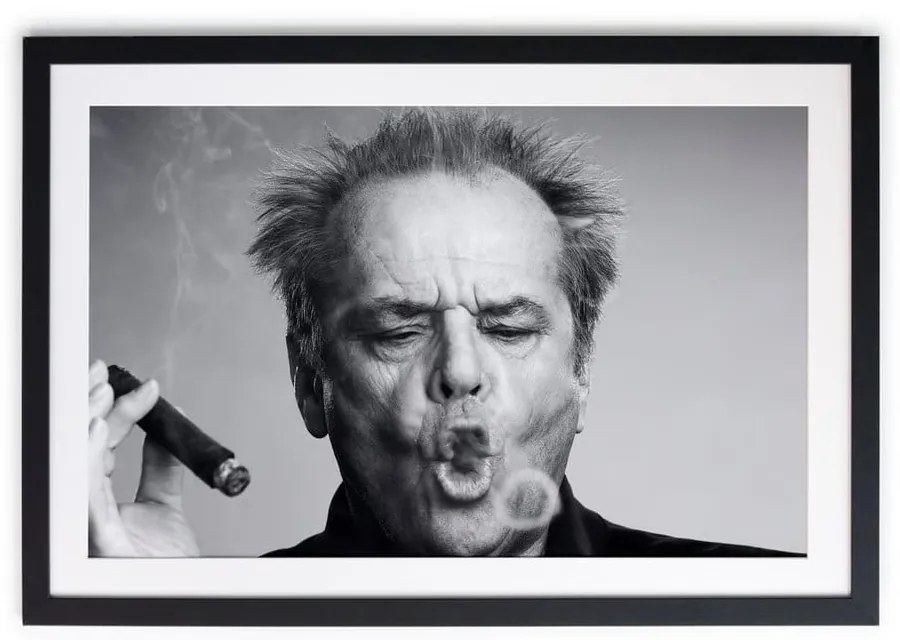 Jack Nicholson keretezett poszter, 40 x 30 cm - Little Nice Things