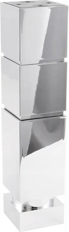 Lábtartó Bútorláb H200 20 CM Négyzet 45x45 Állítható Króm +filc