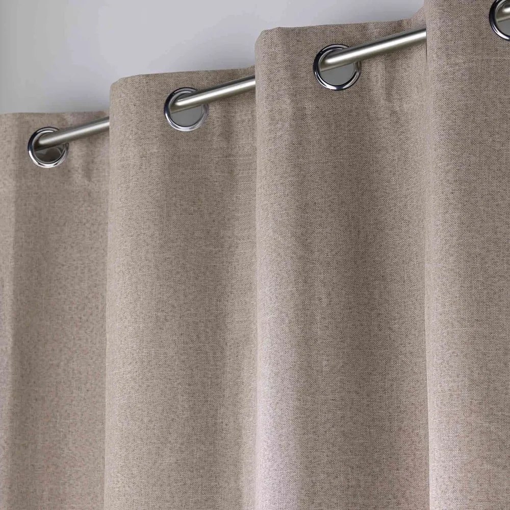 Barna sötétítő függöny 140x180 cm Crepuscule – douceur d'intérieur