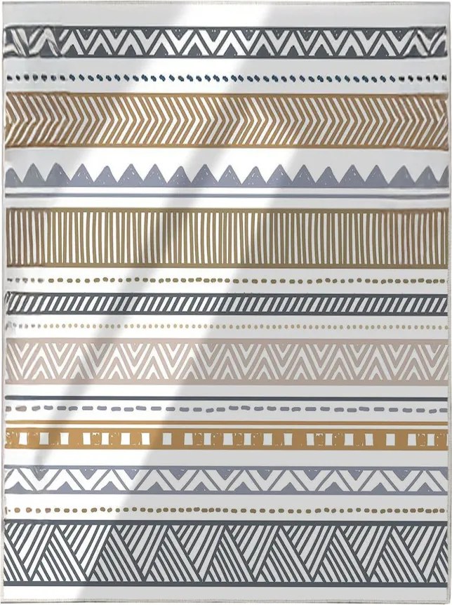 Lábtörlő, többszínű, 60×100 cm – W1079