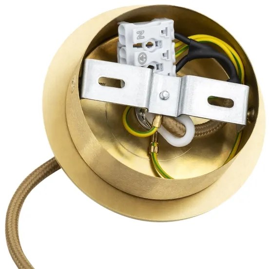 Argon 8489 - Csillár zsinóron HAMPTON 1xE14/7W/230V arany