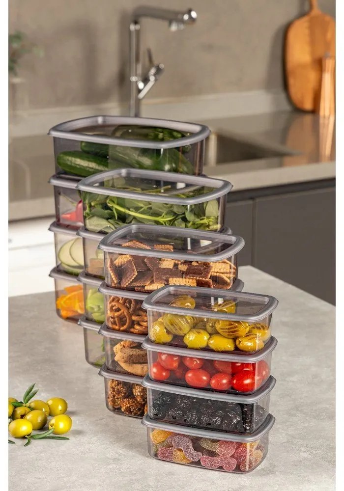 Élelmiszertartó doboz szett 16 db-os – Hermia