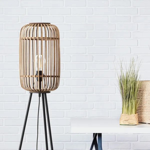 Brilliant - Állólámpa WOODROW 1xE27/60W/230V bambusz