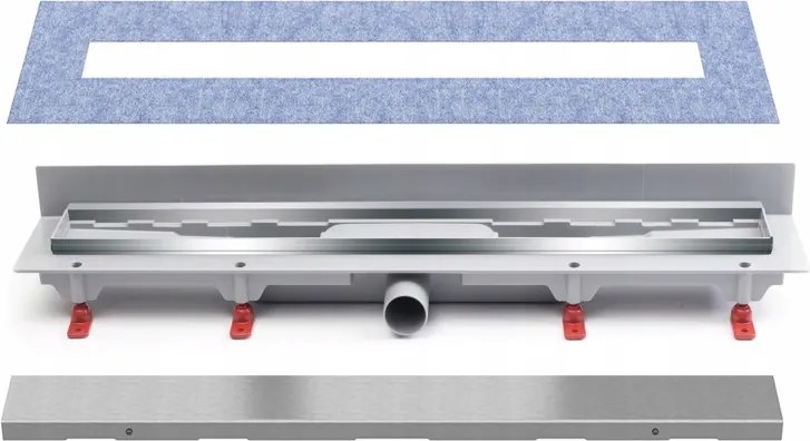 Falra szerelhető lineáris lefolyó Chudej 850M beépíthető