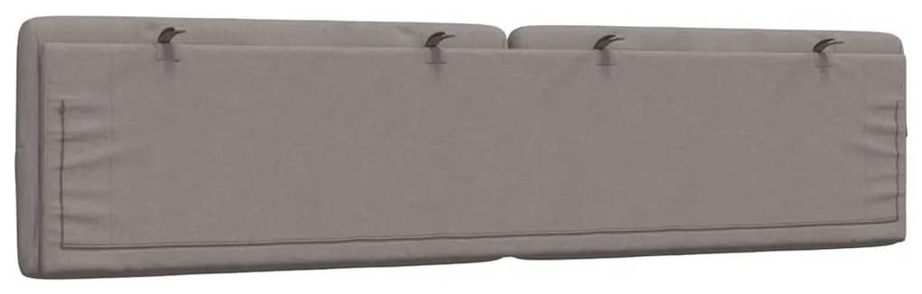 tópszínű szövet fejtámla párna 200 cm