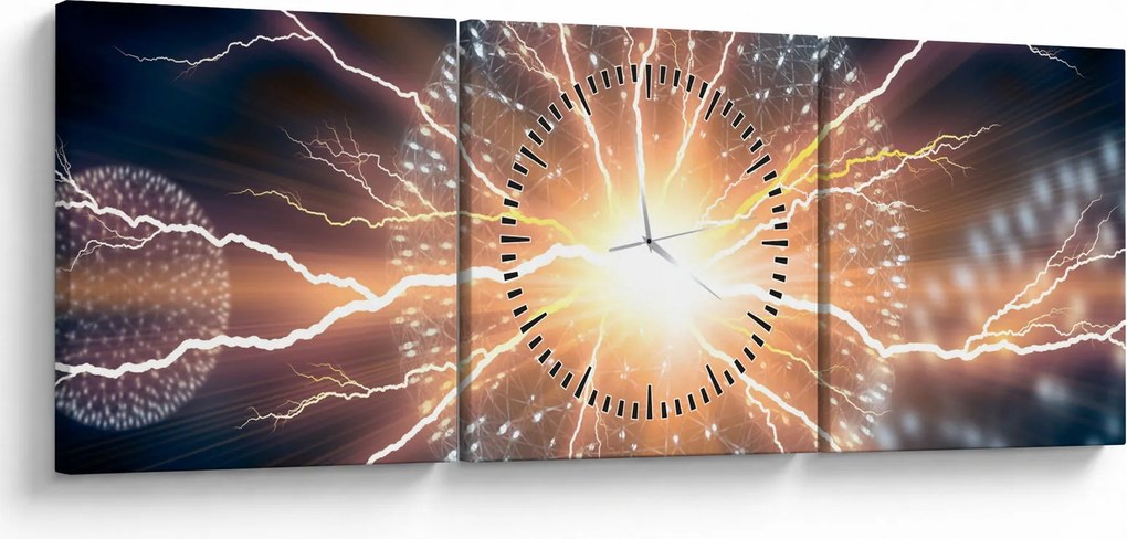 Kép - Atom (órával) (90x30 cm)