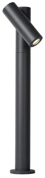 Lucide 27895/05/29 - LED Kültéri lámpa TATUM LED/5W/230V IP65 43 cm antracit