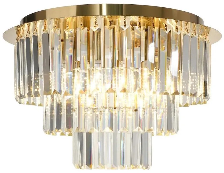 Mennyezeti lámpa MILANO 6xE14/40W/230V arany