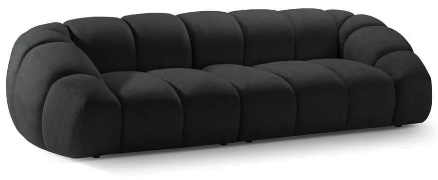 Fekete kanapé 294 cm Diana – Micadoni