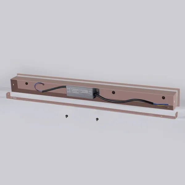 BRILAGI -LED kültéri fali lámpa LINEAR LED/12W/230V 3000K IP65 50 cm barna CRI 90