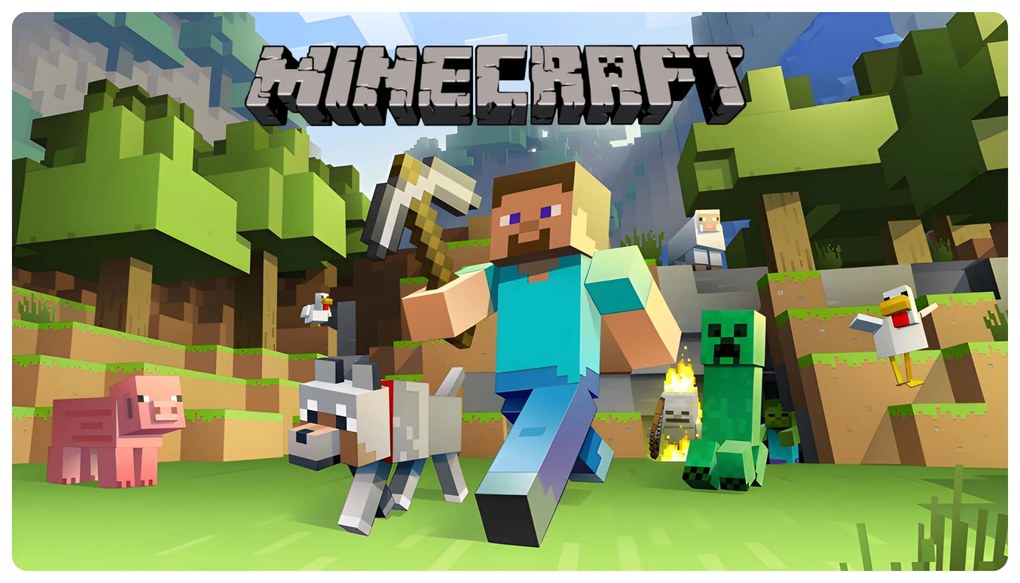 PIPPER. Textil falmatrica "Minecraft"